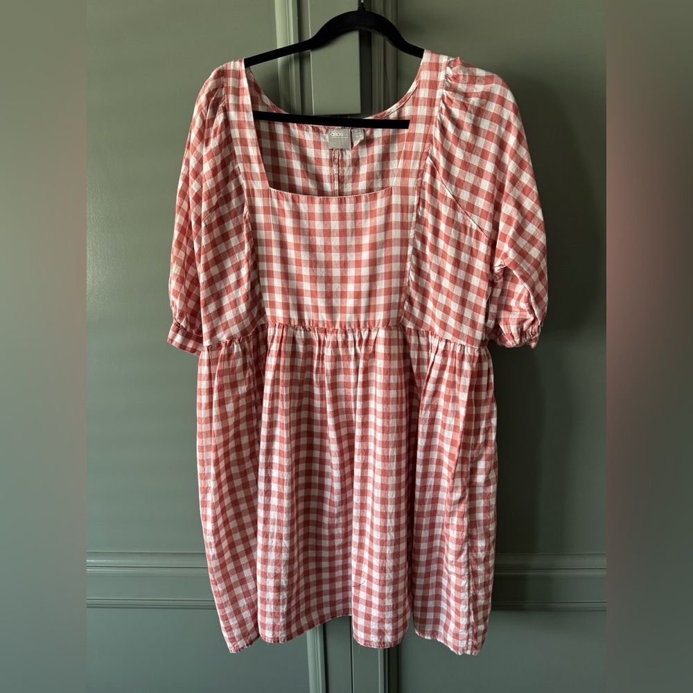 ASOS Gingham Dress Size 14